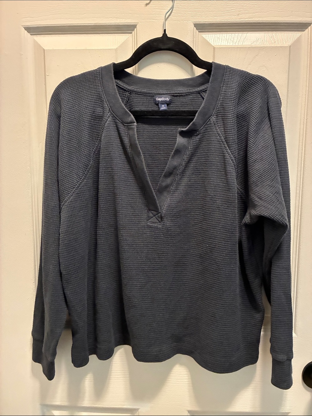 GapBody Waffle-Knit Henley
